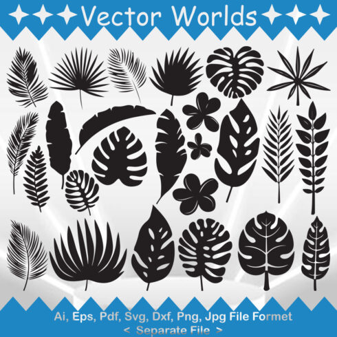 Leaf SVG Vector Design cover image.