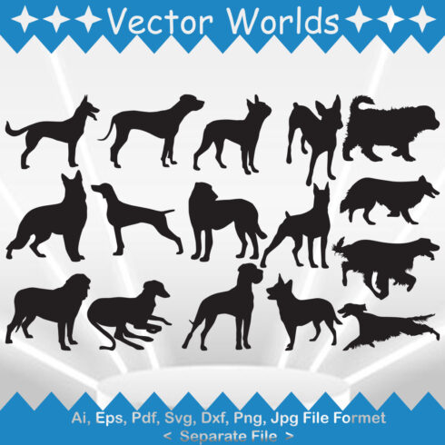 Irish Terrier SVG Vector Design cover image.