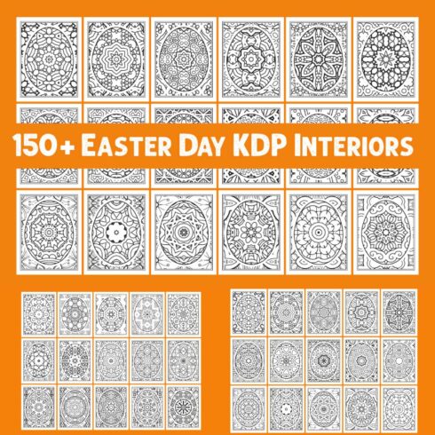 150+ Happy Easter Day KDP Interiors cover image.