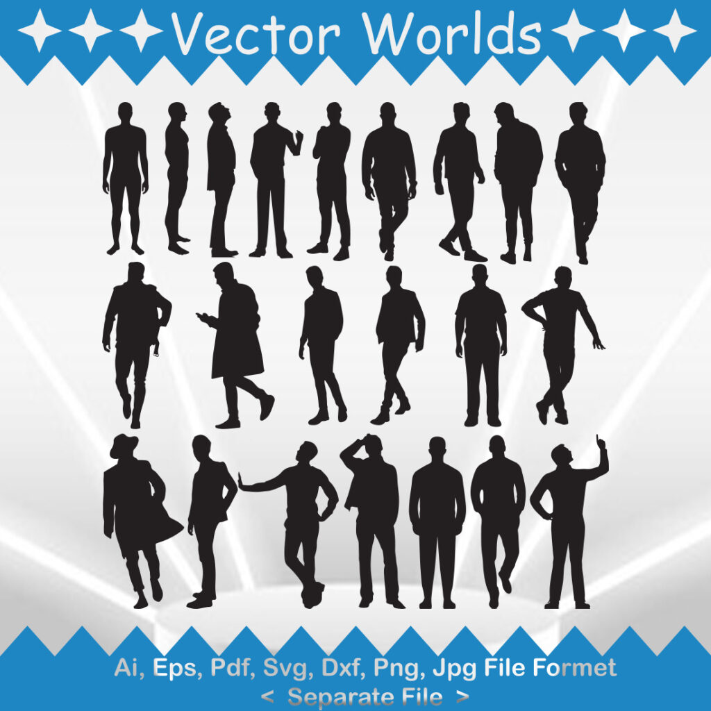 Man SVG Vector Design - MasterBundles