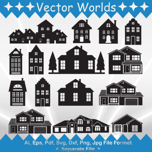 House SVG Vector Design cover image.