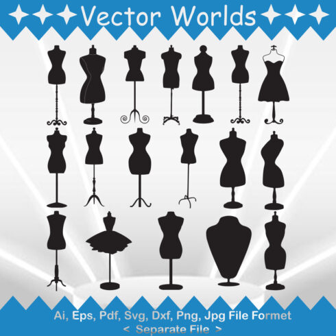 Mannequin SVG Vector Design - MasterBundles