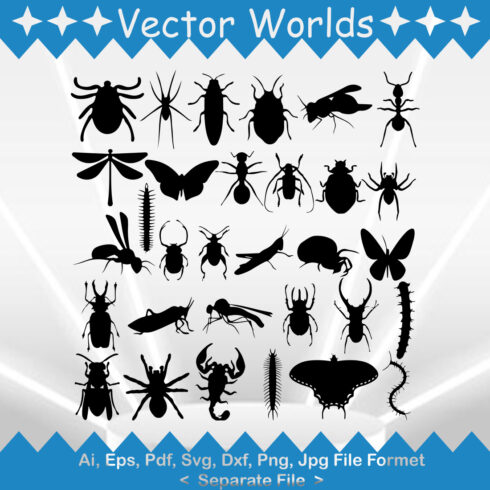 Insect SVG Vector Design cover image.