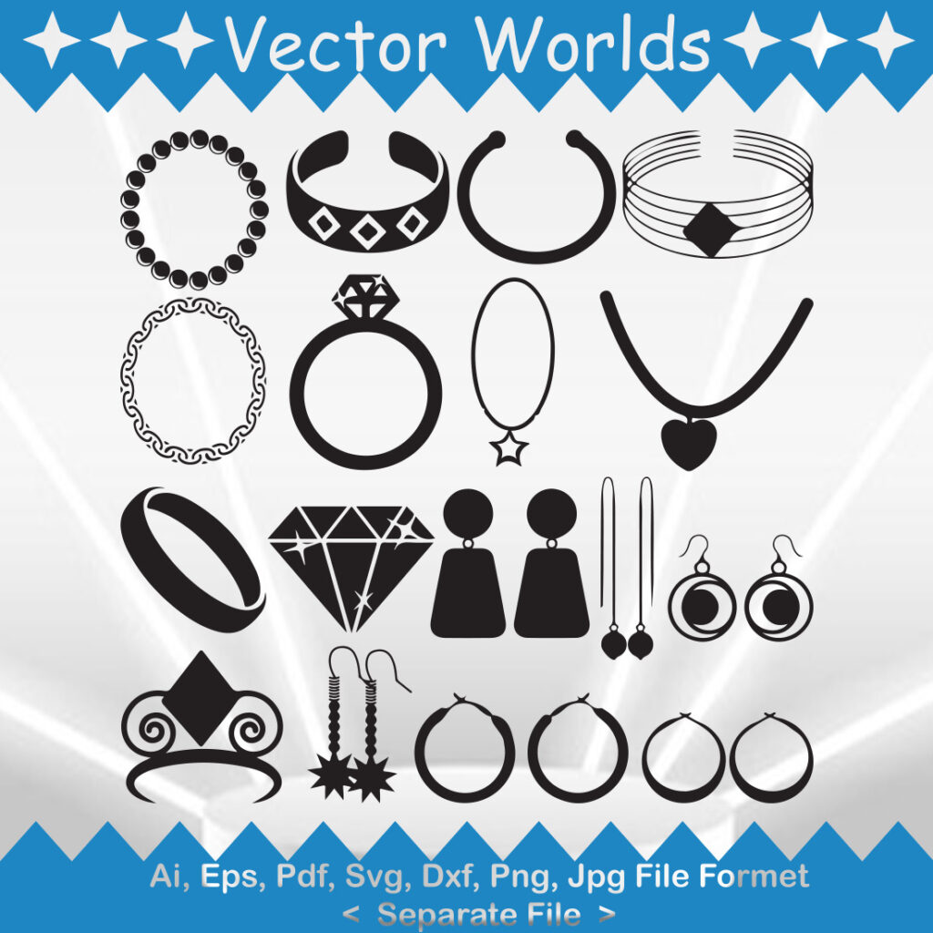 Jewellery SVG Vector Design - MasterBundles