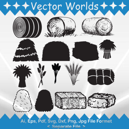 Hay SVG Vector Design cover image.
