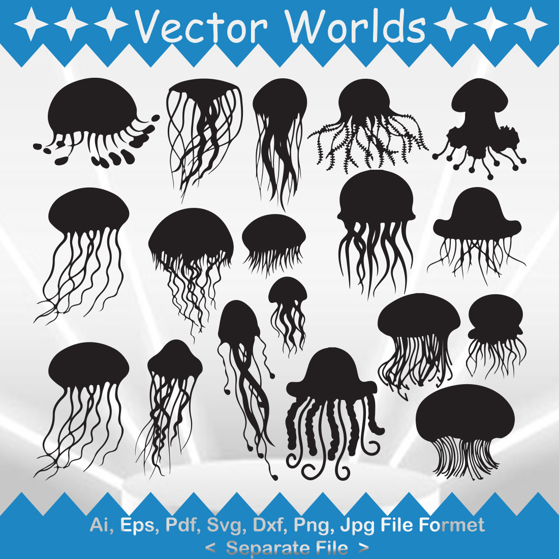 jellyfish vector png