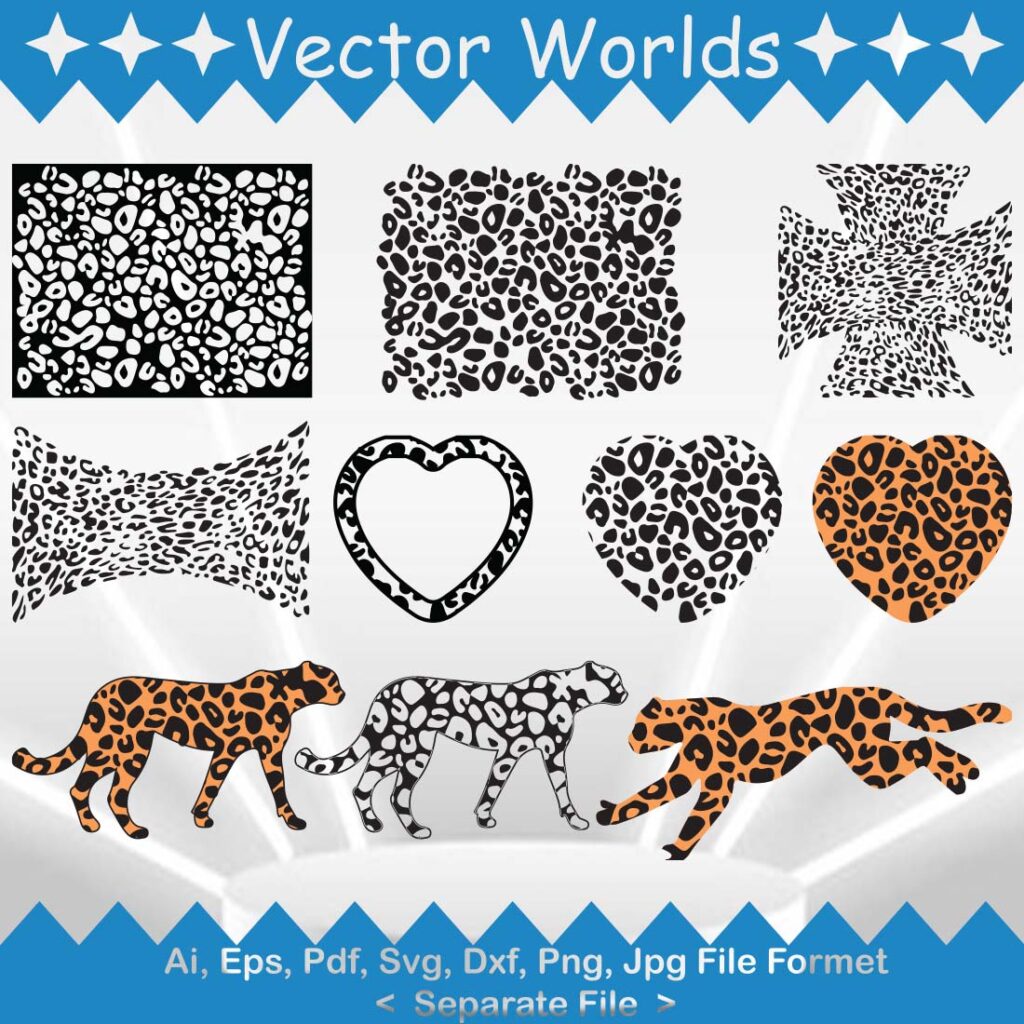 Leopard Print SVG Vector Design - MasterBundles