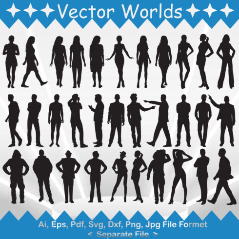 People SVG Vector Design cover image.