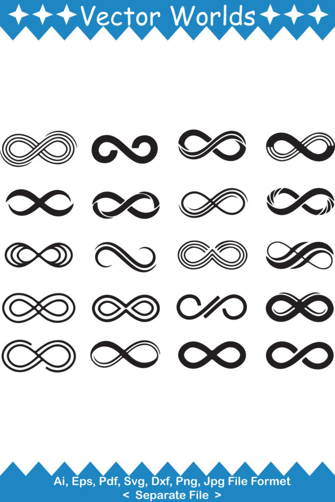Infinity sign SVG Vector Design - MasterBundles