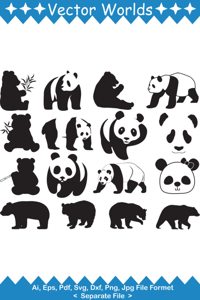 Panda SVG Vector Design - MasterBundles