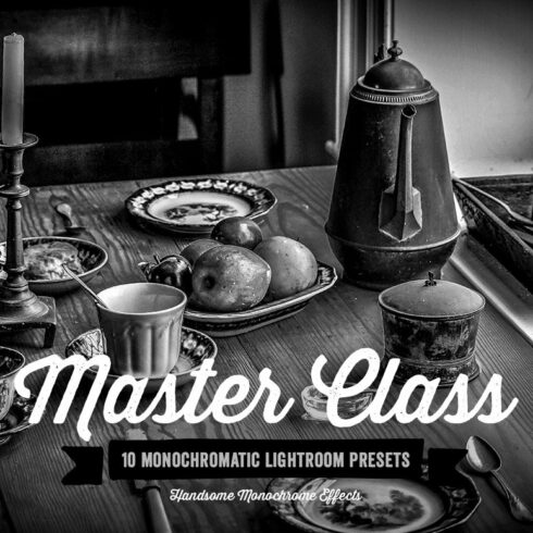 Master Class Lightroom Presets Vol 1cover image.