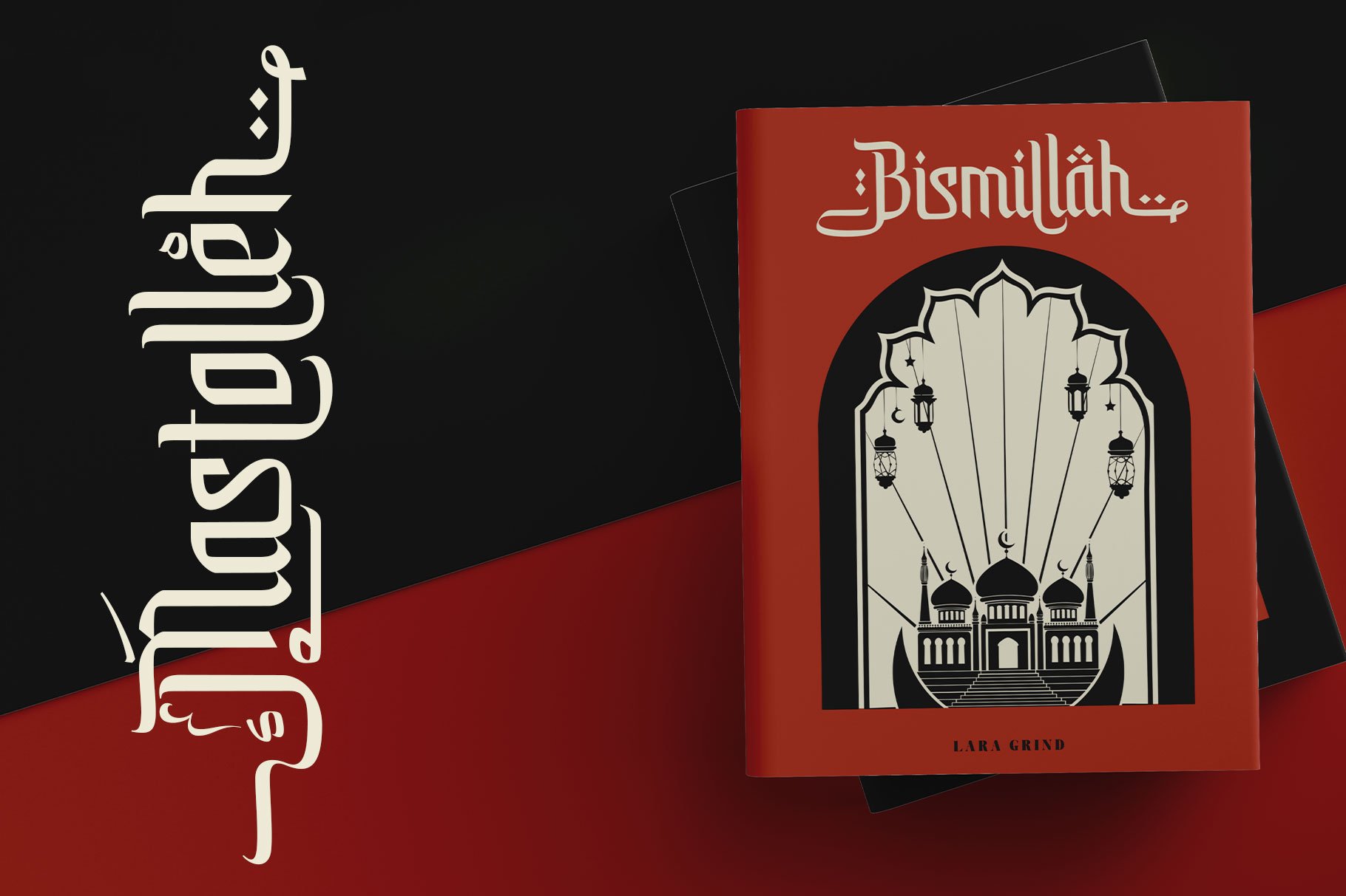 Mastolleh Ramadan Typeface preview image.