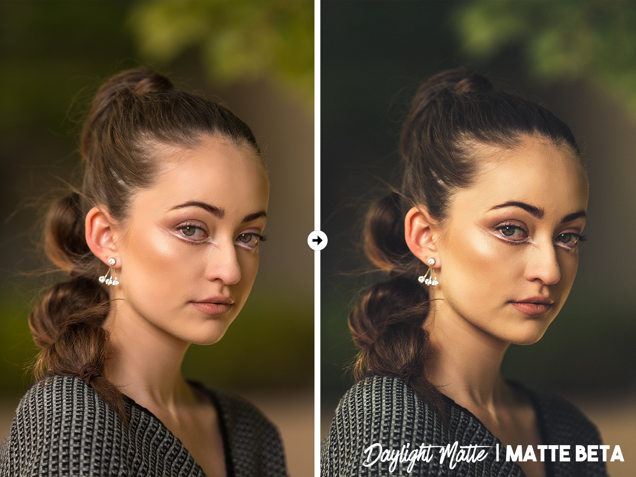 5 Matte Day Portrait Lr & Ps Presetspreview image.