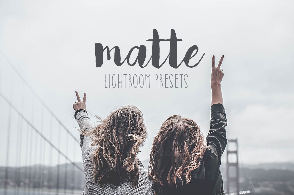 25 Matte Lightroom Presetscover image.
