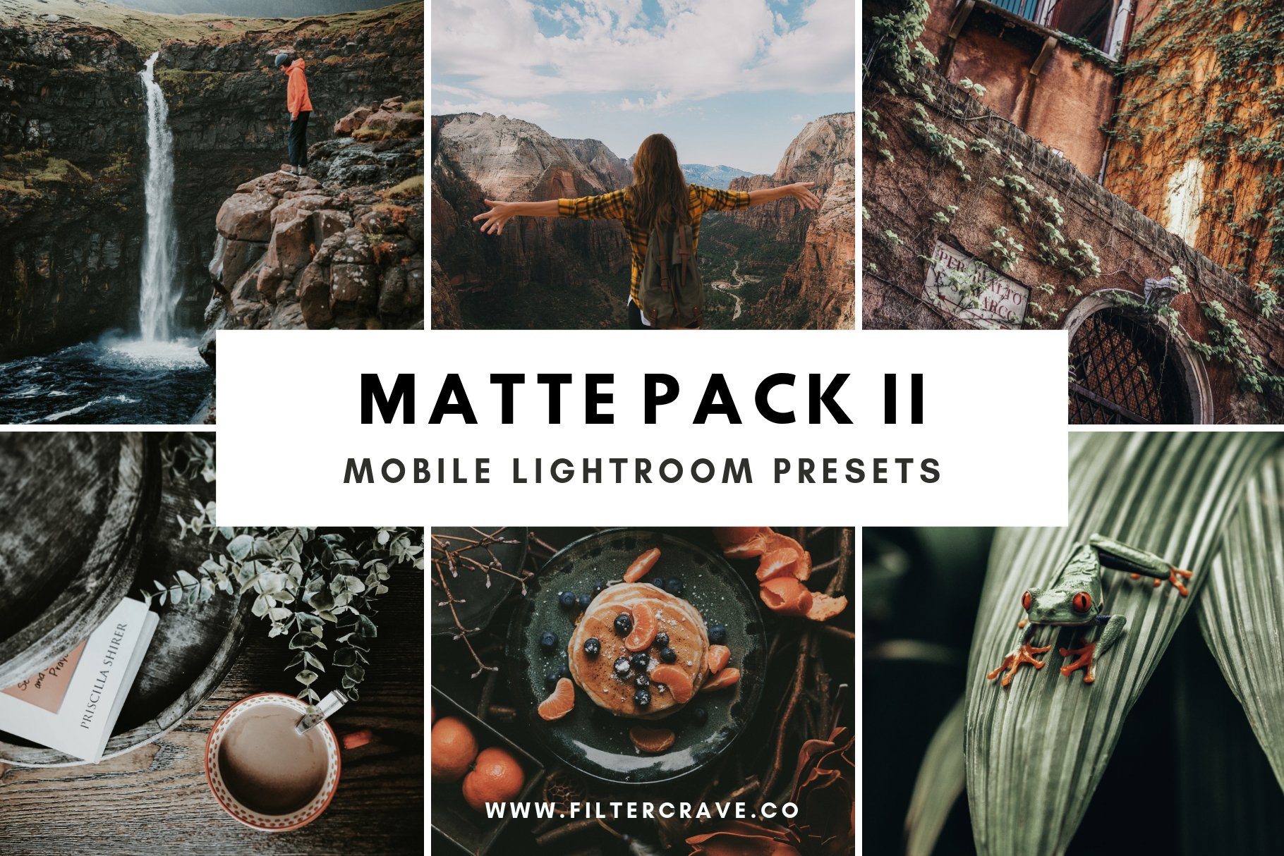 30+ Matte Lightroom Presets Vol. IIcover image.