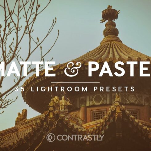 Matte & Pastel Lightroom Presetscover image.