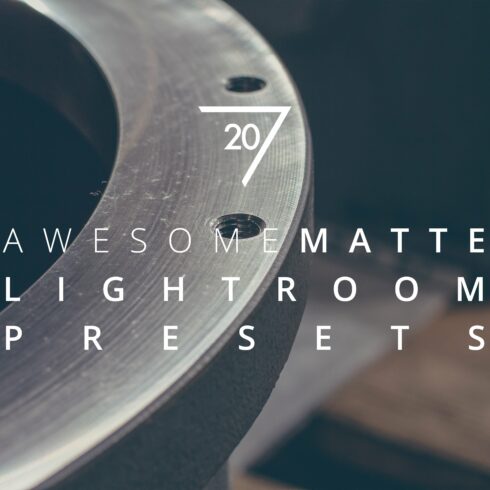 20 Awesome Matte Lightroom Presetscover image.