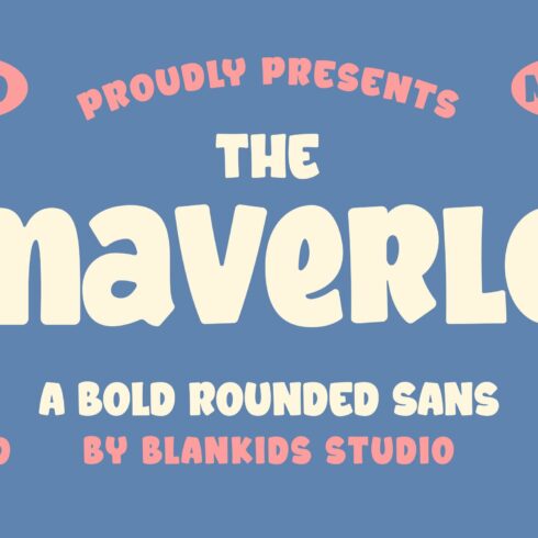 Maverlo a Bold Rounded Sans Font cover image.