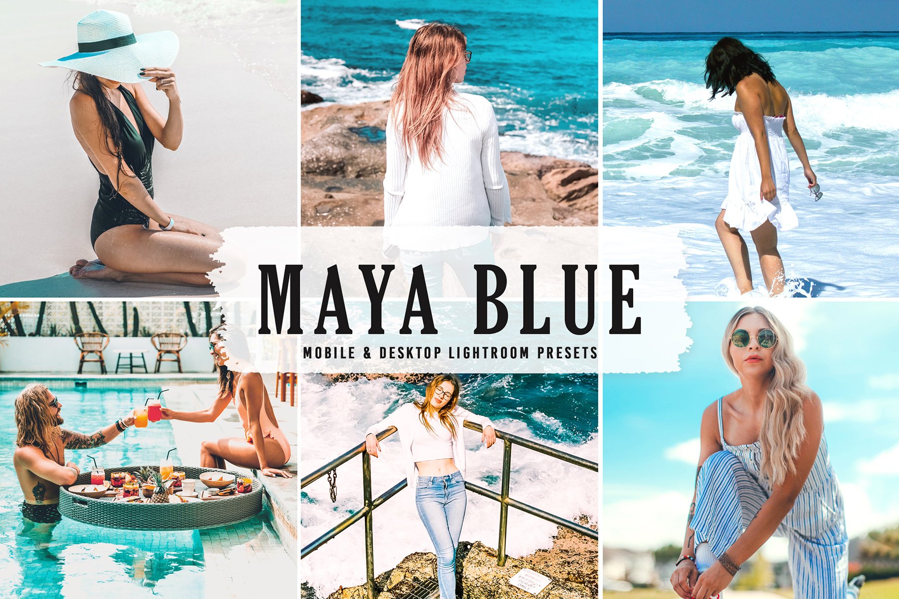 Maya Blue Pro Lightroom Presetscover image.