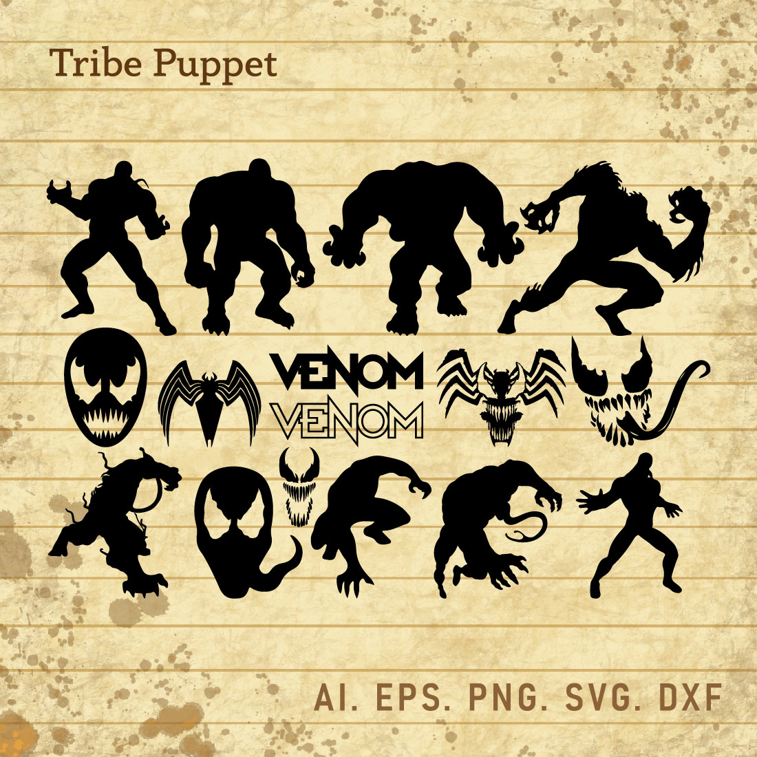 Venom SVG cover image.