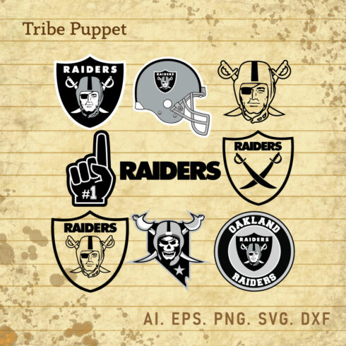 Oakland Raiders SVG cover image.