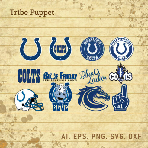 Indianapolis Colts SVG cover image.