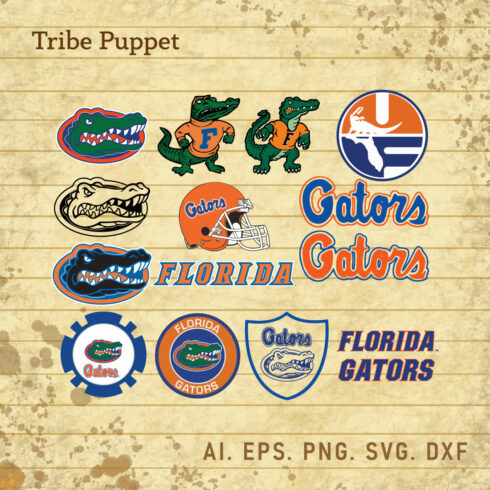 Florida Gators SVG Set cover image.