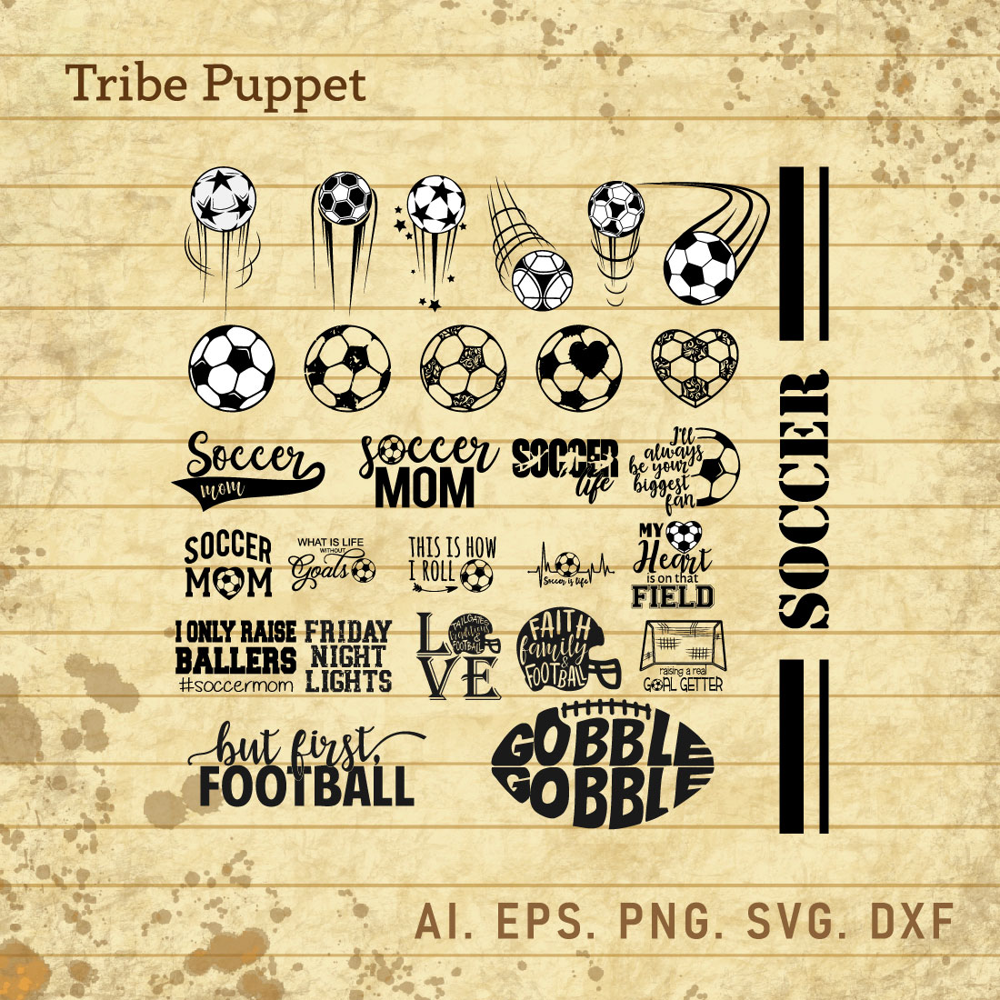 Soccer SVG cover image.