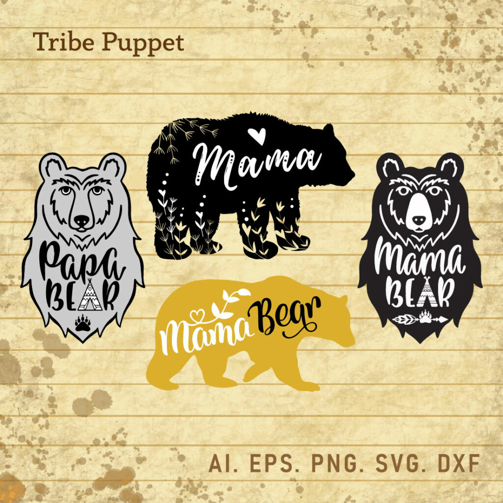 Mama Bear SVG - MasterBundles