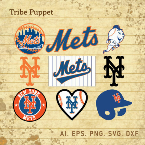 New York Mets Logo SVG cover image.