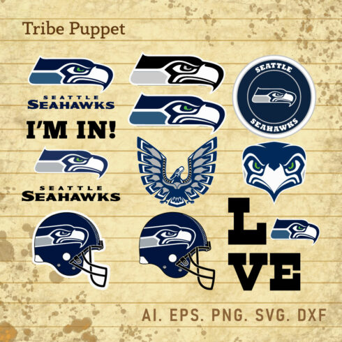 Seattle Seahawks Logo SVG cover image.