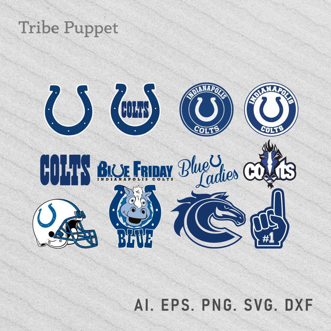 Indianapolis Colts SVG preview image.