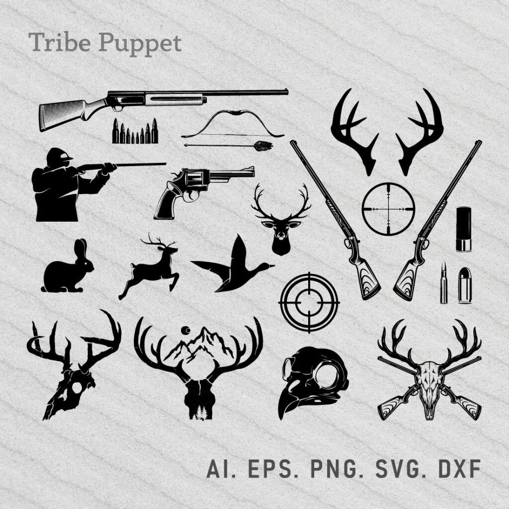 Hunting Pack SVG MasterBundles