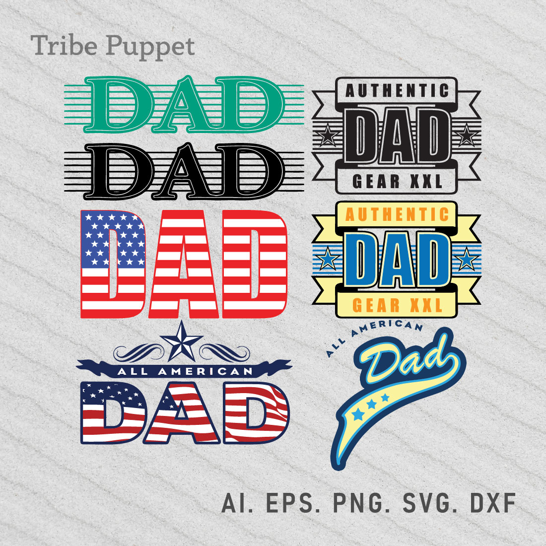 American Dad Typography preview image.