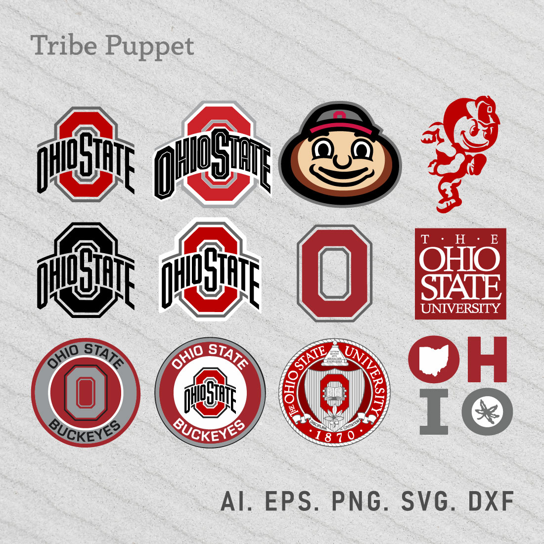 Ohio State Logo SVG preview image.