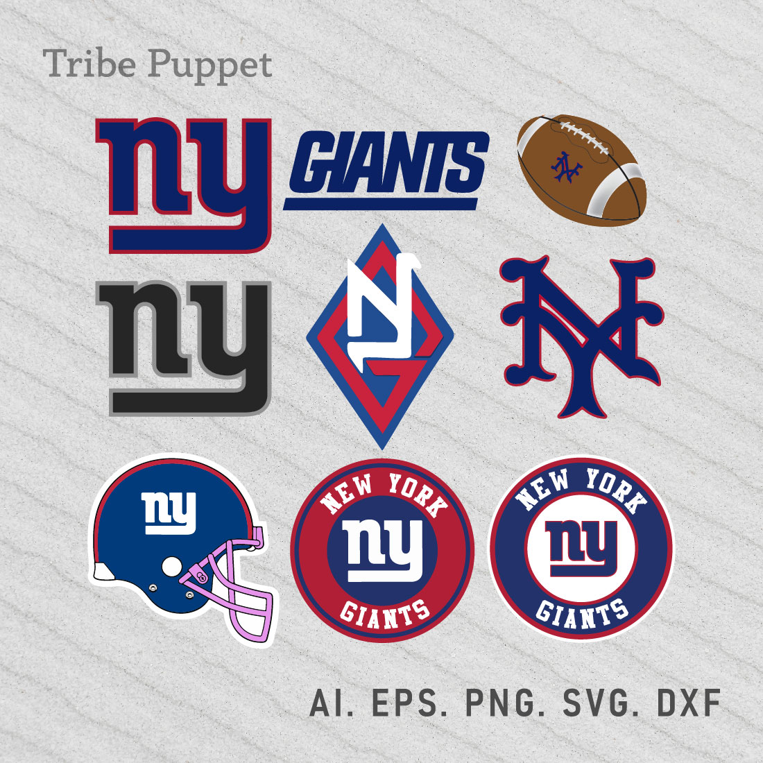 New York Giants Helmet SVG Cut File - Free Sports Logo Downloads