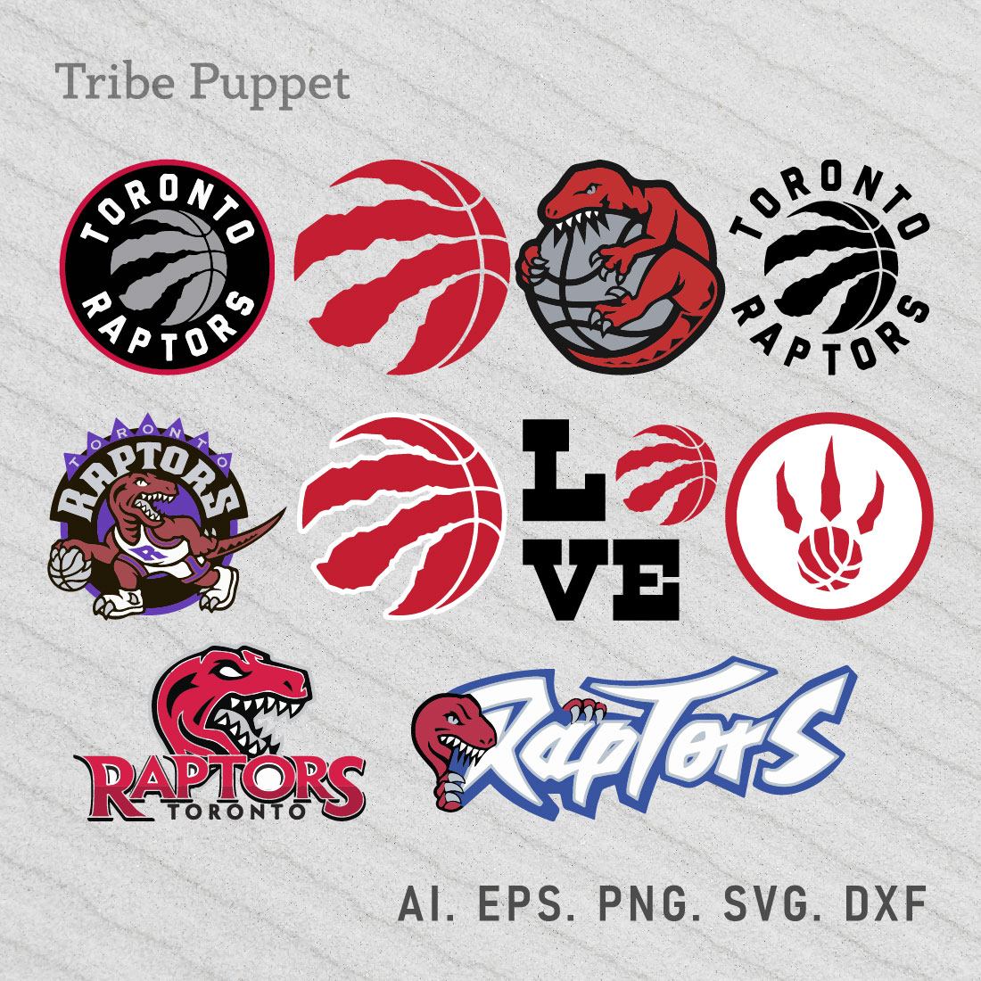Toronto Raptors Logo SVG preview image.