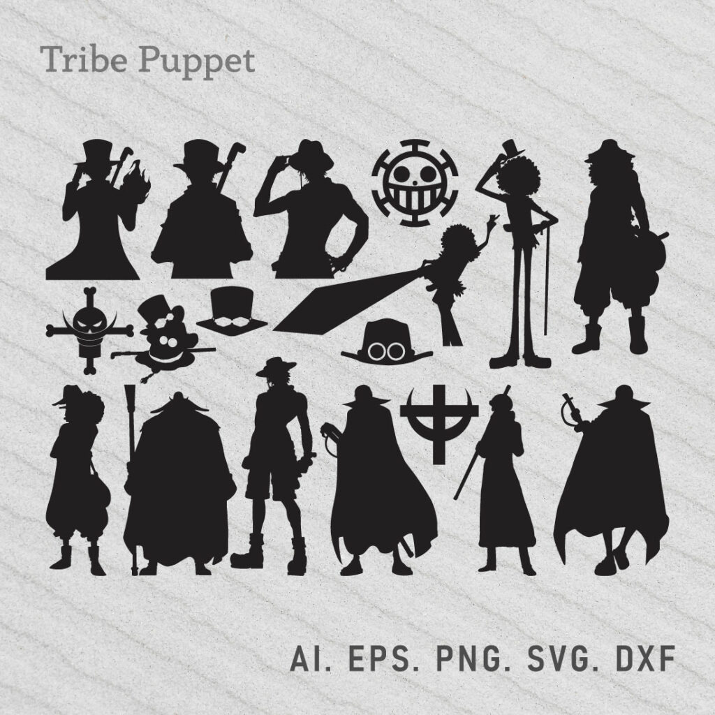 One Piece Vector Set 2 MasterBundles