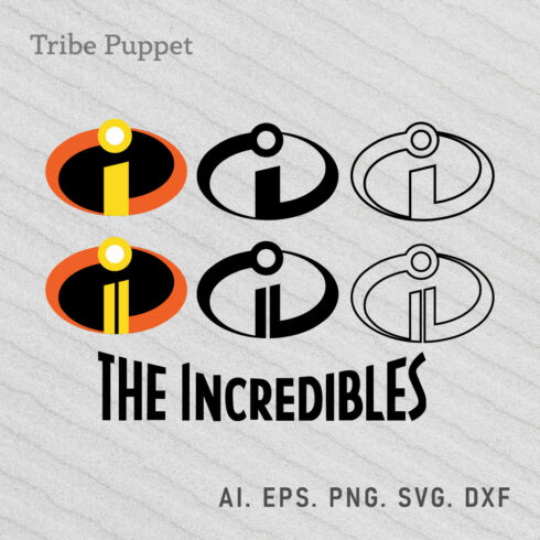 The Incredibles Symbols Logo Set - MasterBundles
