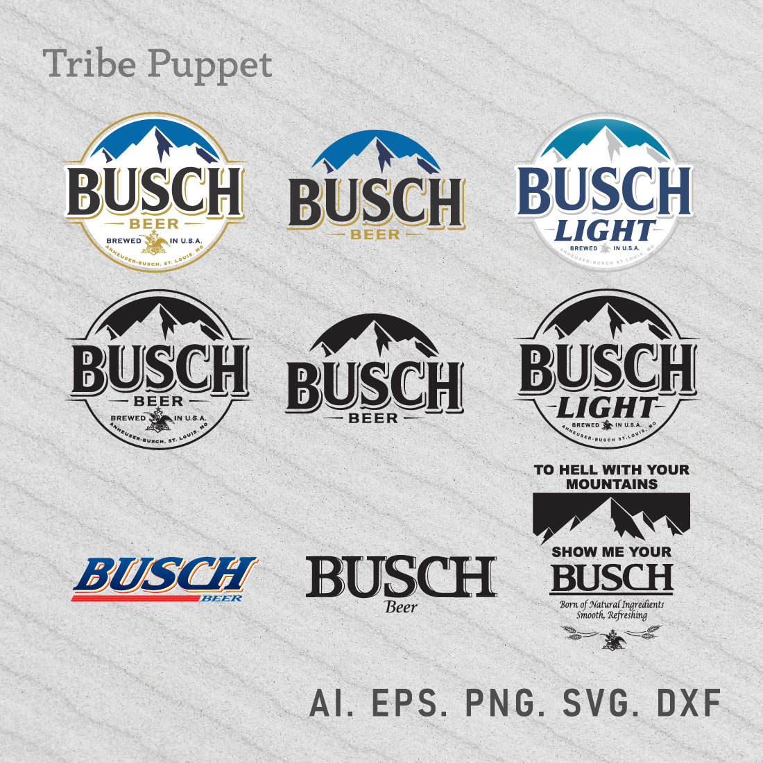 Anheuser Busch Beer Vinyl Sticker - 14 Inch Full Color Decal