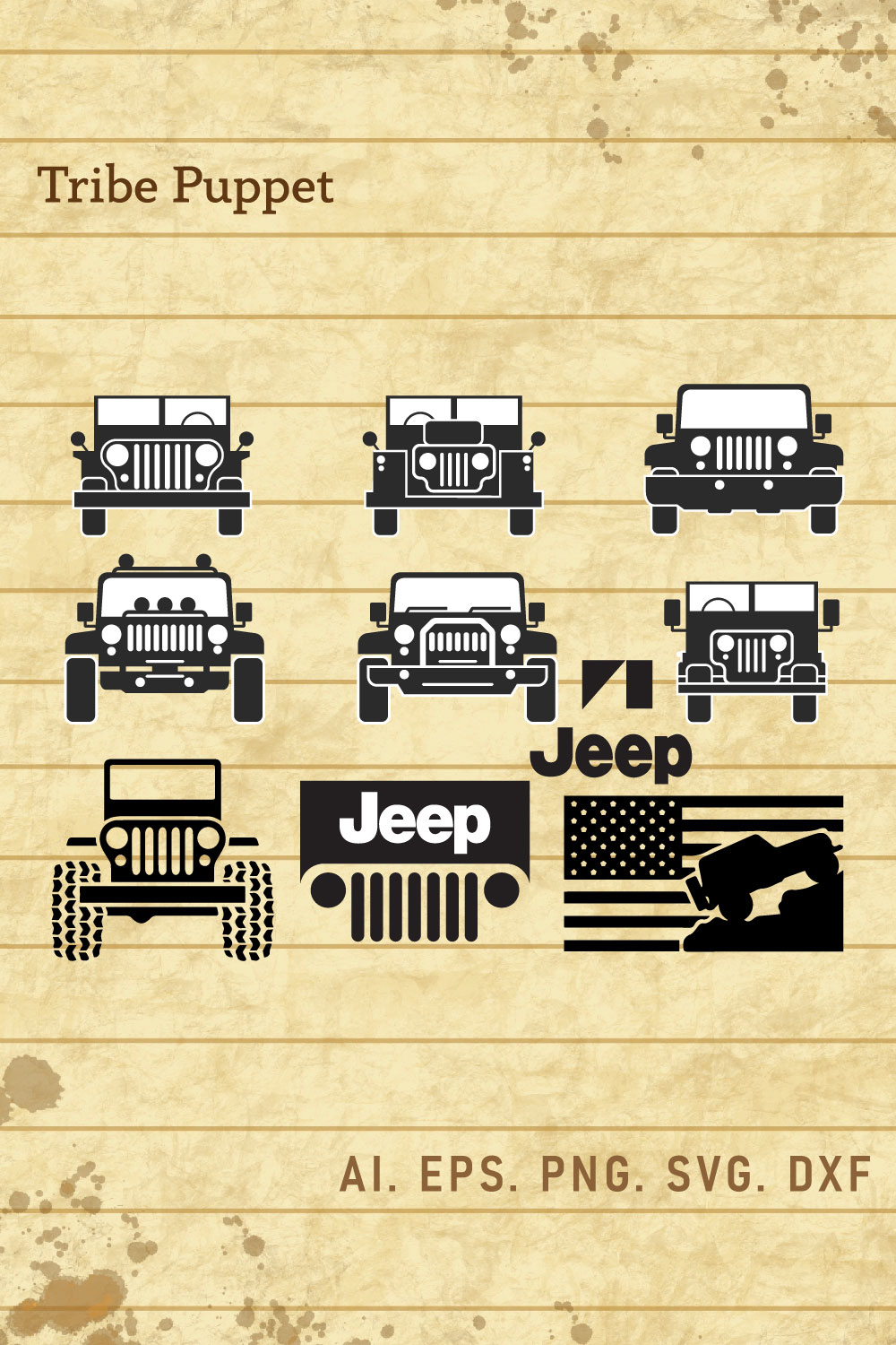 Jeep Car pinterest preview image.