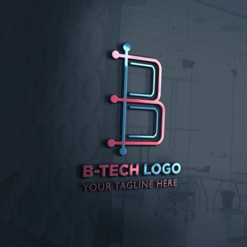 B Letter Logo Template cover image.