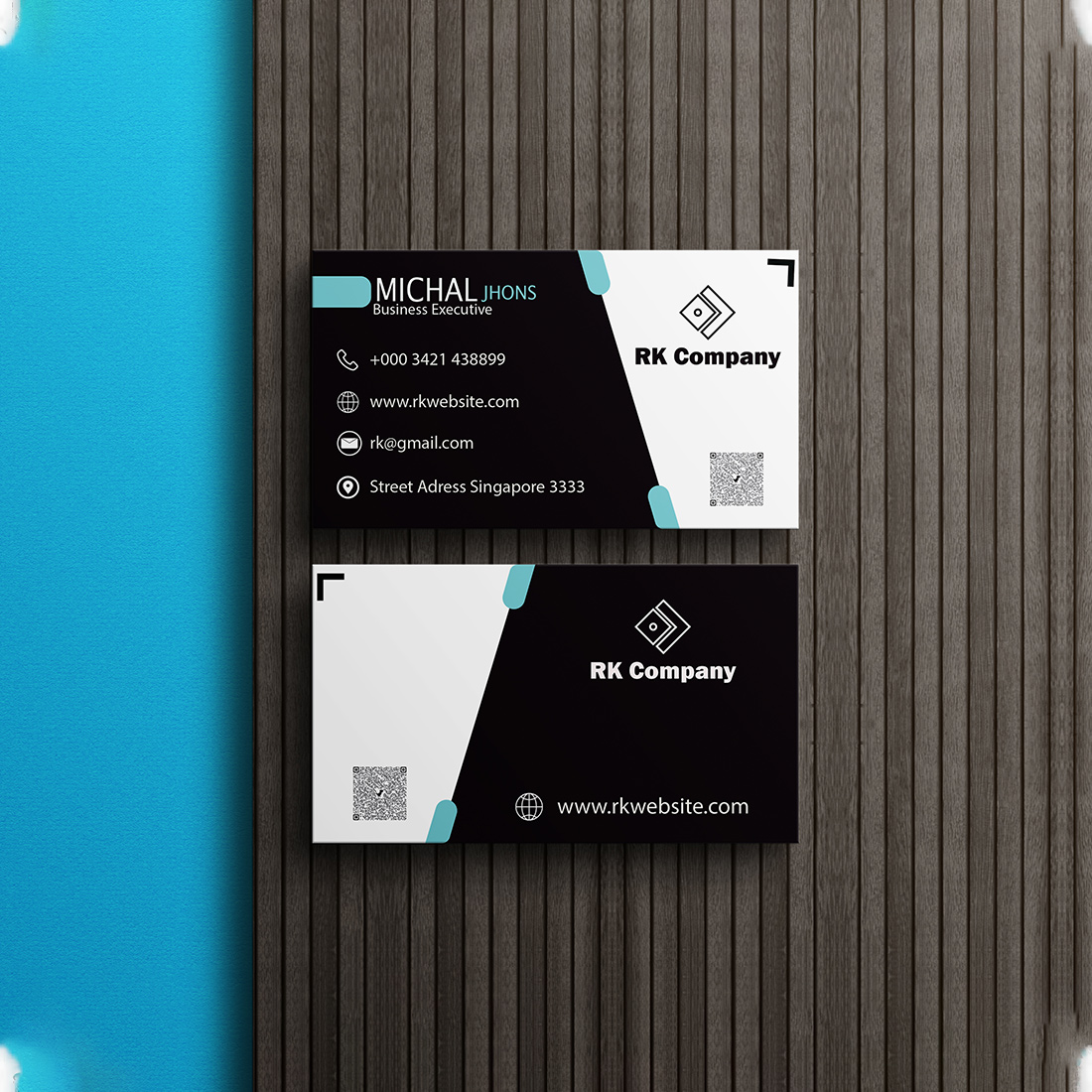 BUSINESS CARD TEMPLATE preview image.