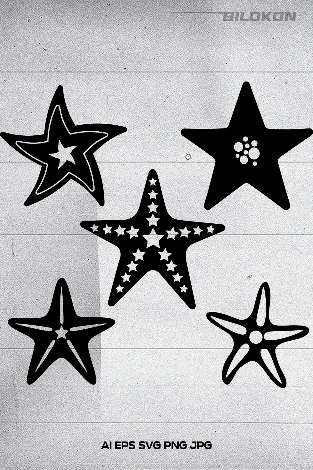 Bunch of stars that are on a piece of paper.