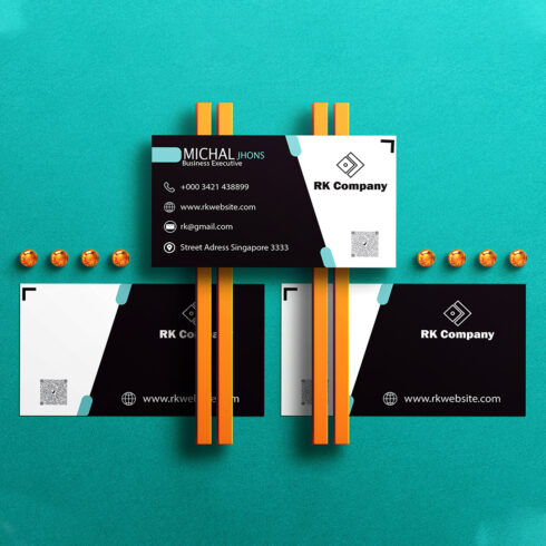 BUSINESS CARD TEMPLATE cover image.