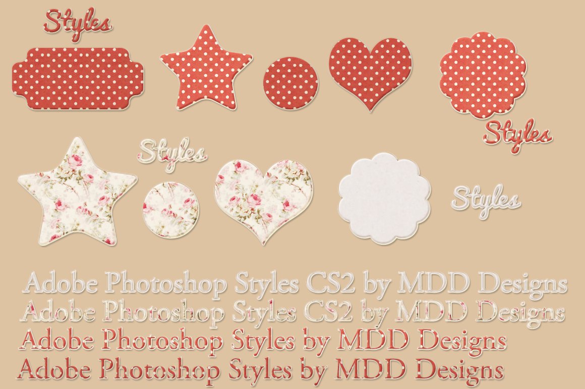 Adobe Photoshop CS2 Stylespreview image.
