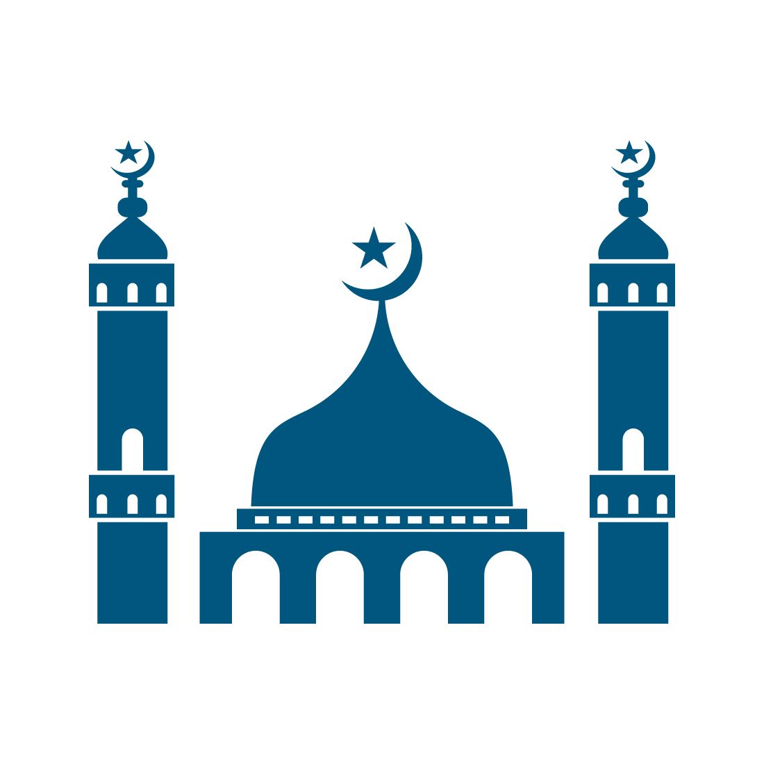 Mosque logo design, Islamic logo template - MasterBundles