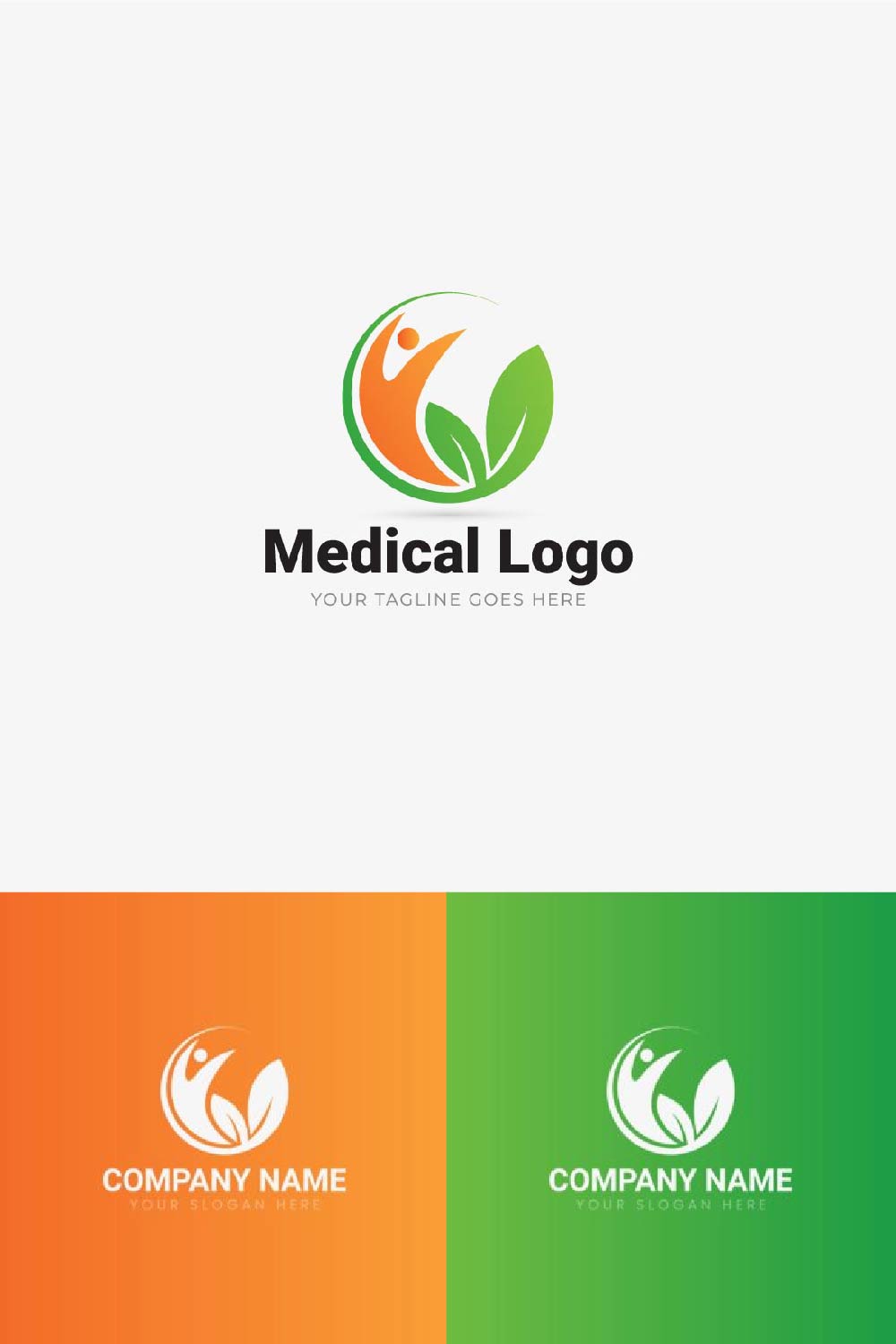 Nature pharmacy herbal medicine logo design symbol pinterest preview image.