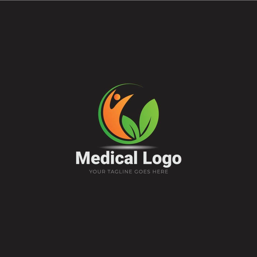 Nature pharmacy herbal medicine logo design symbol - MasterBundles