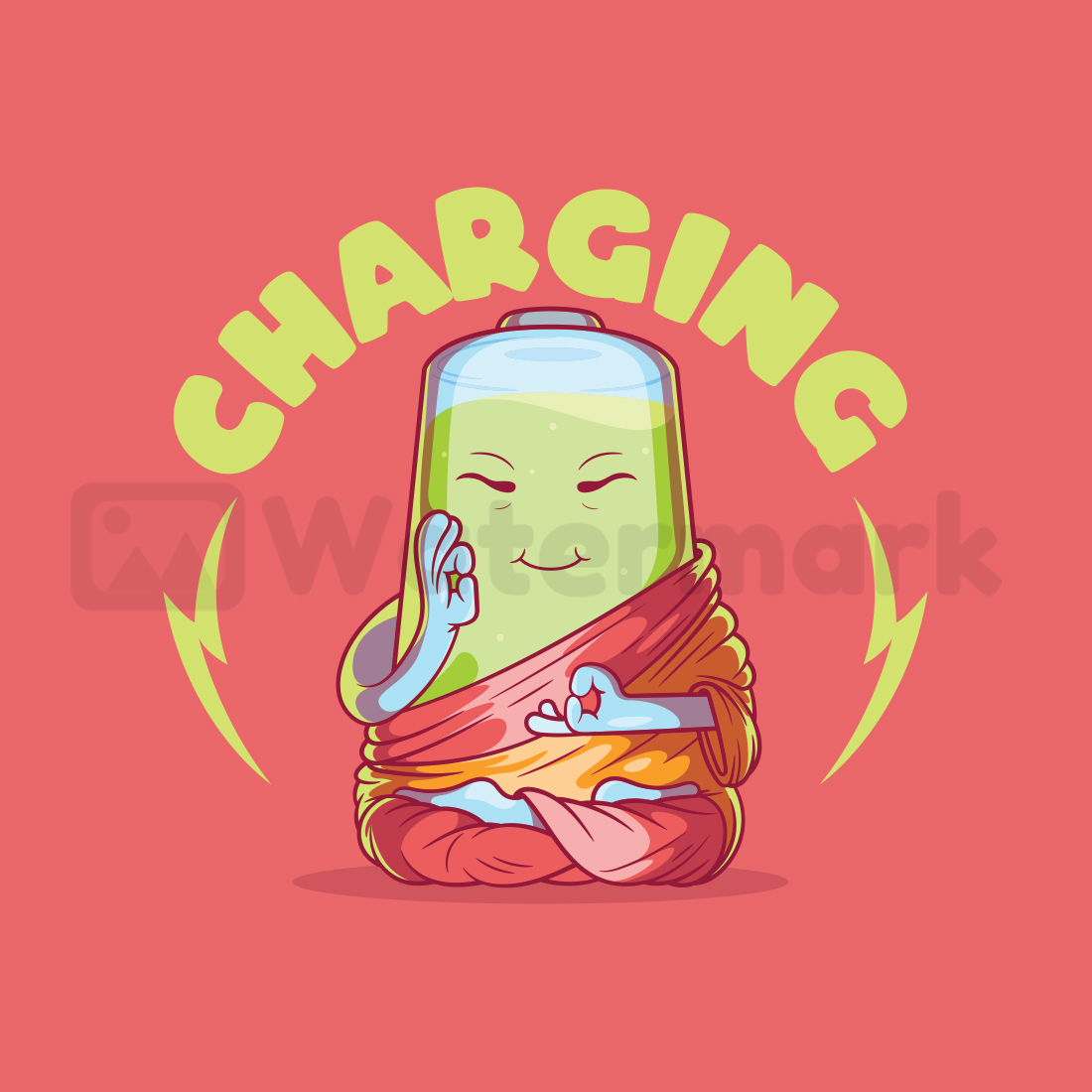 Charging Meditation! cover image.